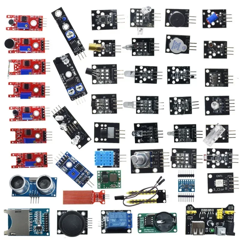 Arduino Sensor Kit 37 Modules Starter - 45 in 1 Sensors Modules 16