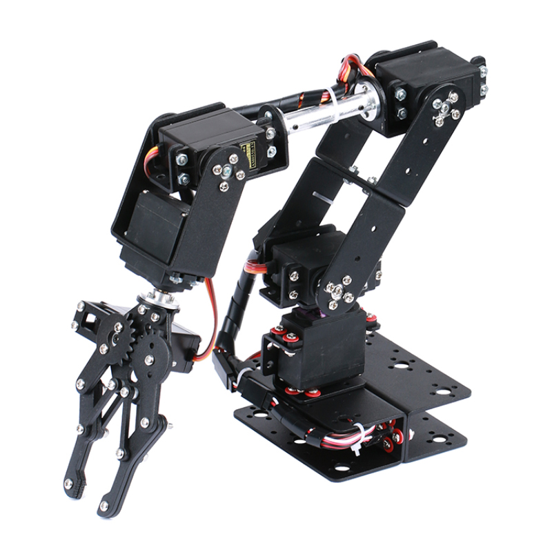 Programmable Robotic Arm Kit Arduino - STEAM DIY 6 DOF Robot Metal