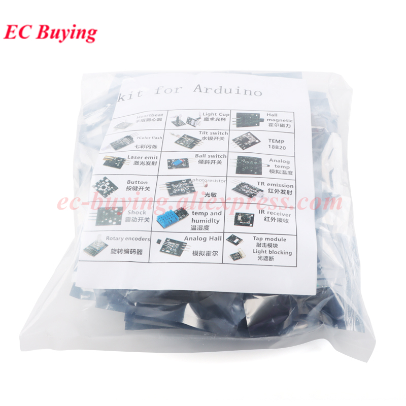 37 in 1 Sensors Modules 37 Kit - Arduino Sensor Kit 37 Modules Starter review and price