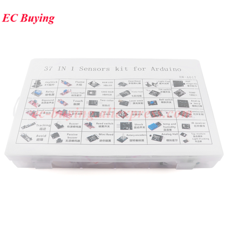 37 in 1 Sensors Modules 37 Kit - Arduino Sensor Kit 37 Modules Starter review and price