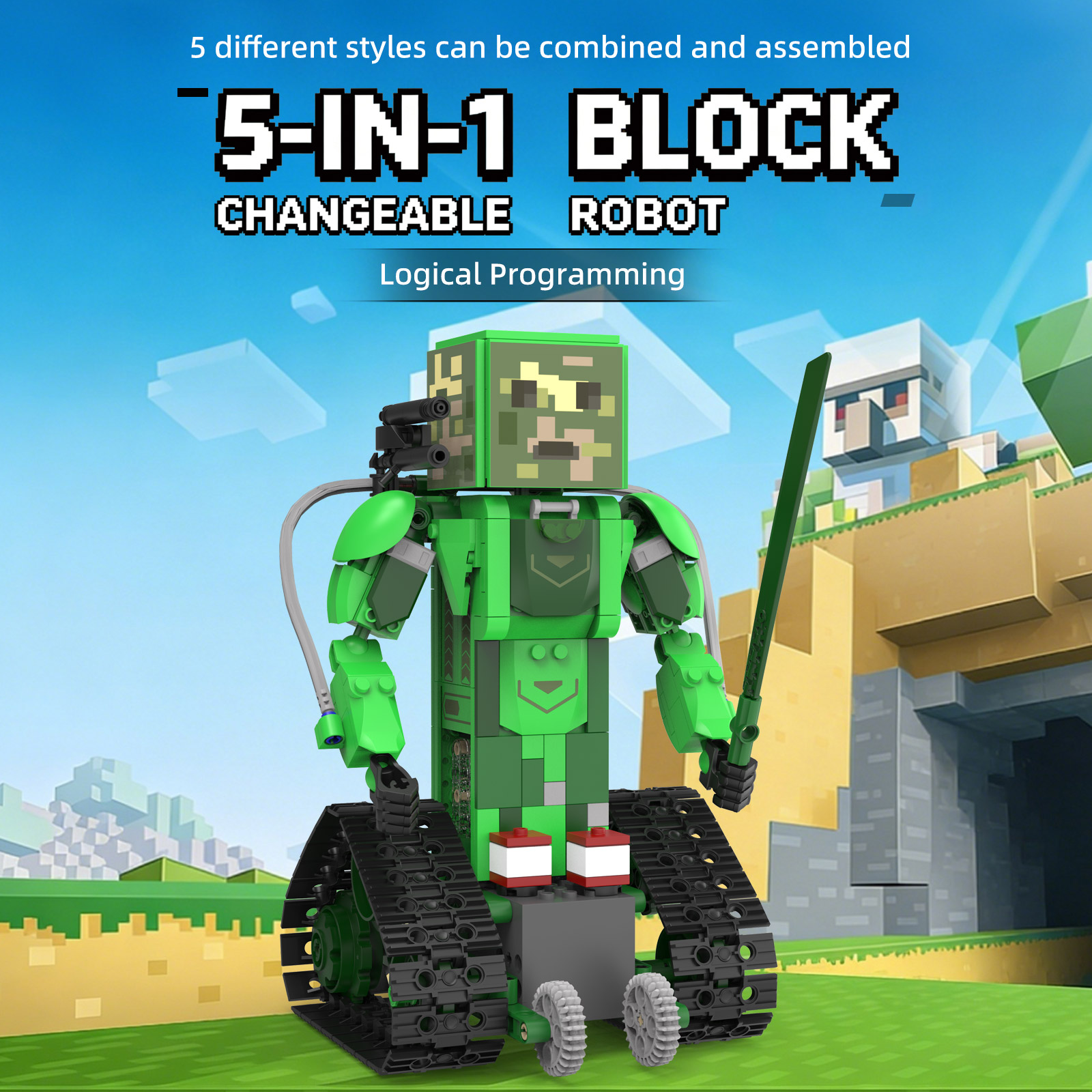 RC Robot Building Kit, 5in1 ST - Stem Robot Building Kit Coding review and price