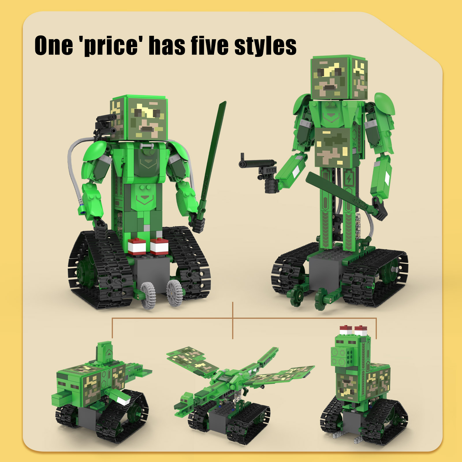RC Robot Building Kit, 5in1 ST - Stem Robot Building Kit Coding review and price