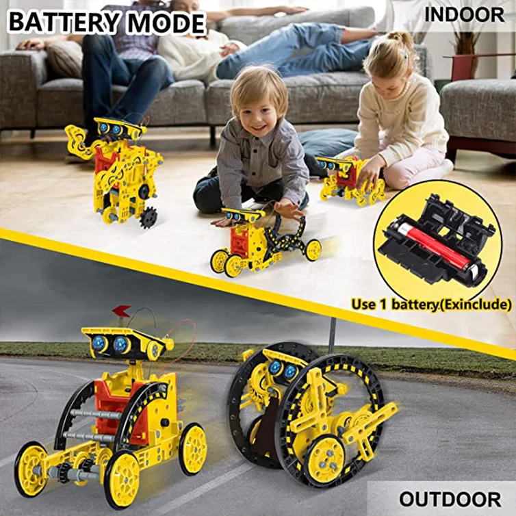 12 in 1 Science Experiment Sol - Solar Powered Robot Kit 14 In 1 review and price