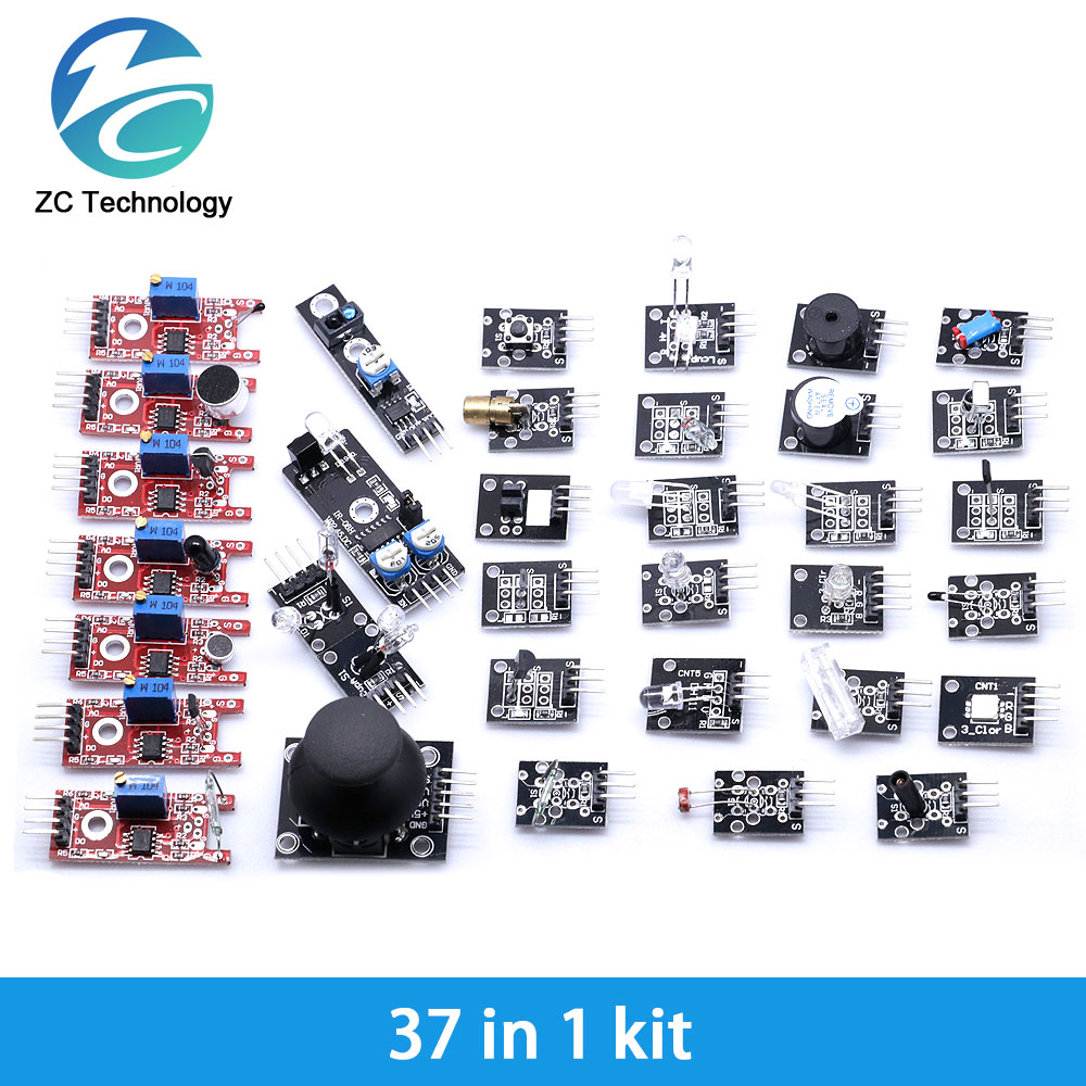 For arduino 45 in 1 Sensors Mo - Arduino Sensor Kit 37 Modules Starter review and price