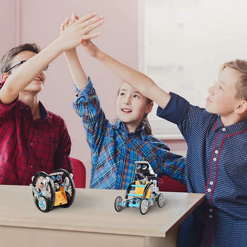 13-in-1 Solar Powered Robot Ki - Solar Powered Robot Kit 14 In 1 review and price