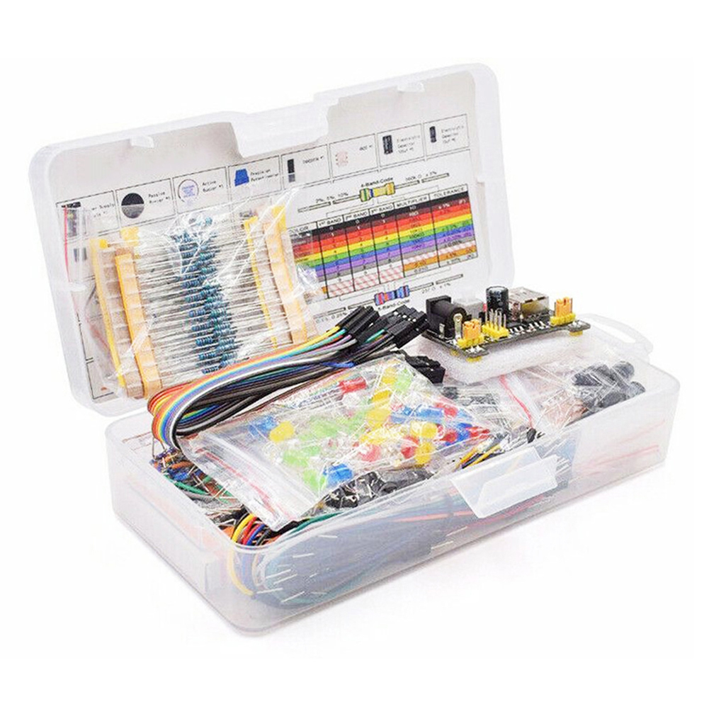 Breadboard Sta/rter Kit 830 Po - Breadboard Jumper Wires Power Supply Kit review and price