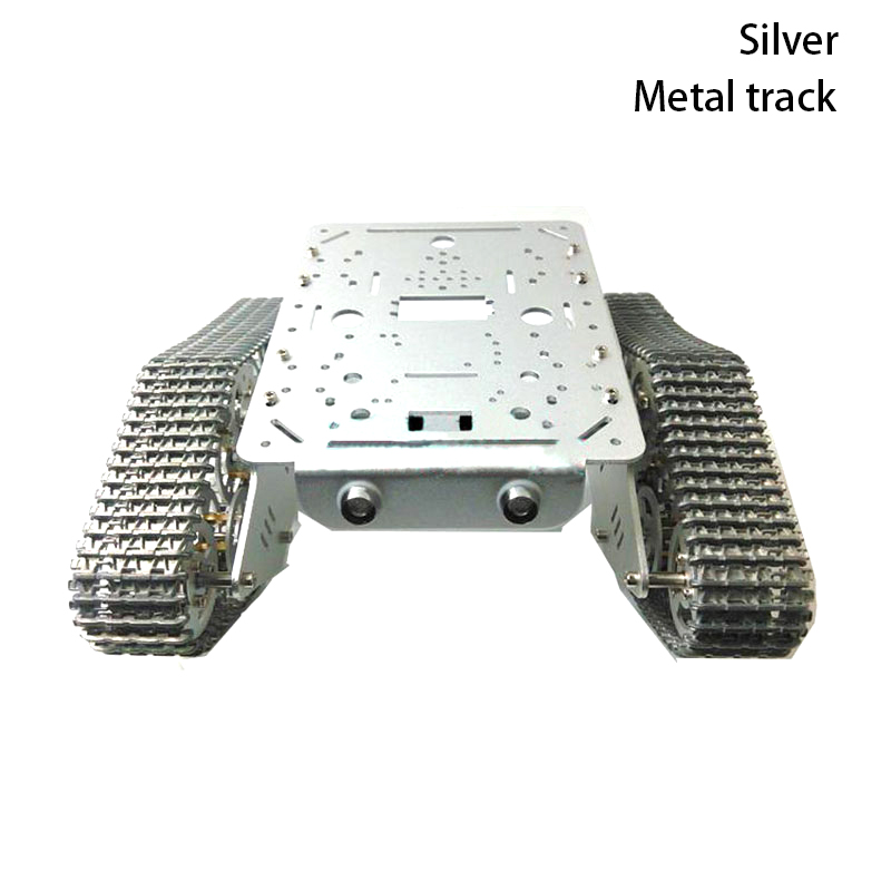 Metal 2WD Tank Chassis with Pl - Programmable Robotic Arm Kit Arduino review and price