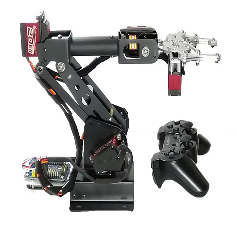 Ps2 Control 6 DOF Robotic Arm  - Programmable Robotic Arm Kit Arduino review and price