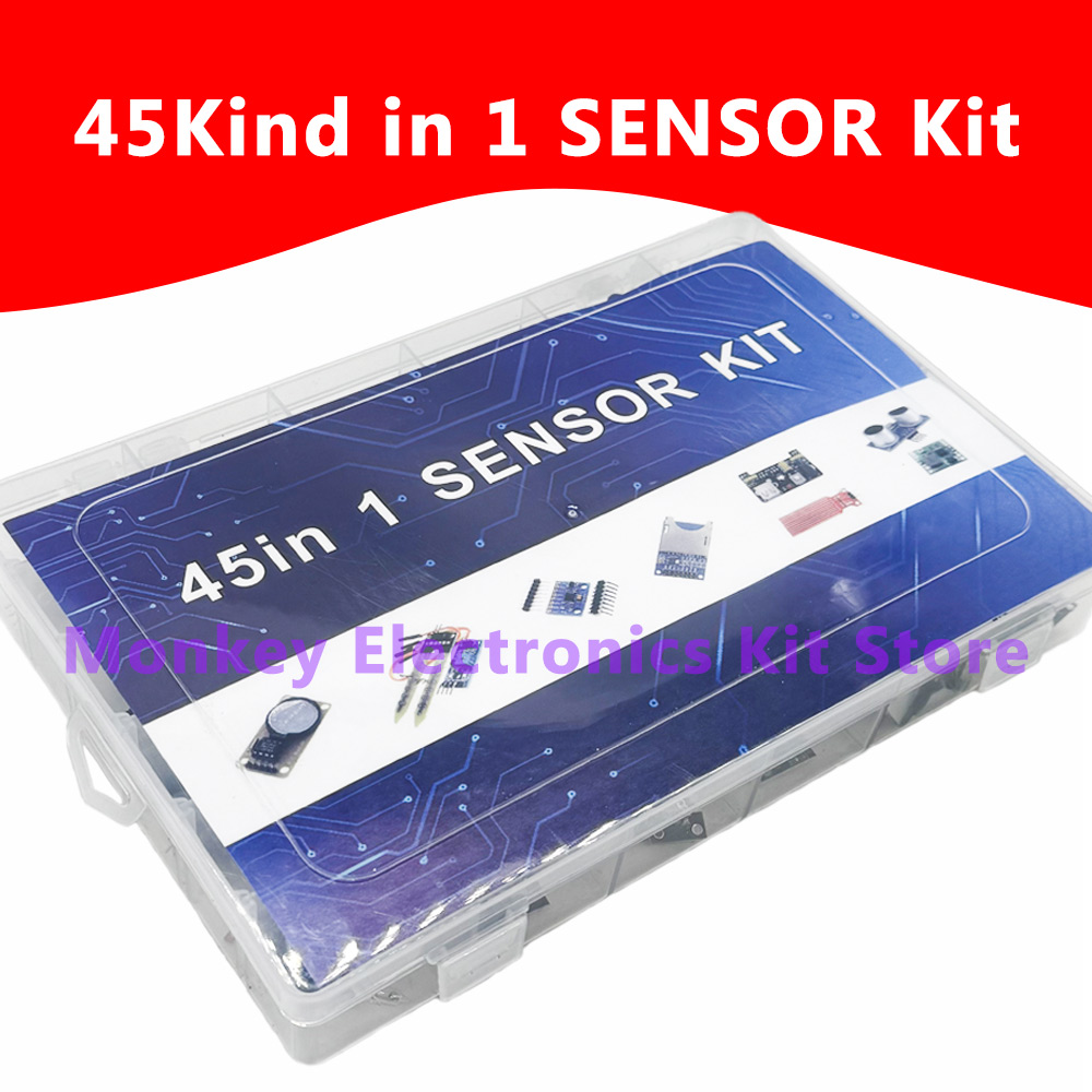 45 Kinds in 1 Sensors Modules  - Arduino Sensor Kit 37 Modules Starter review and price
