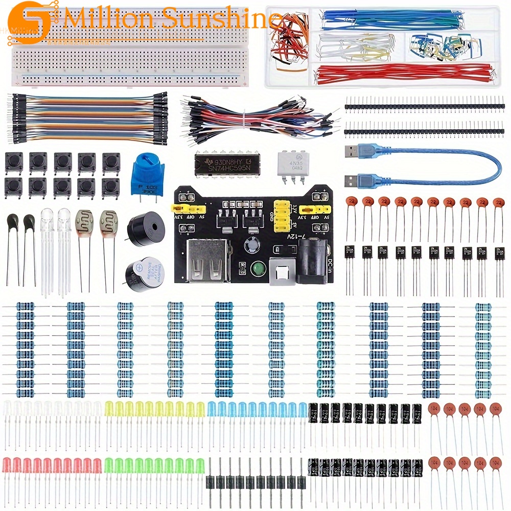 Electronics Kit Power Supply M - Breadboard Jumper Wires Power Supply Kit review and price