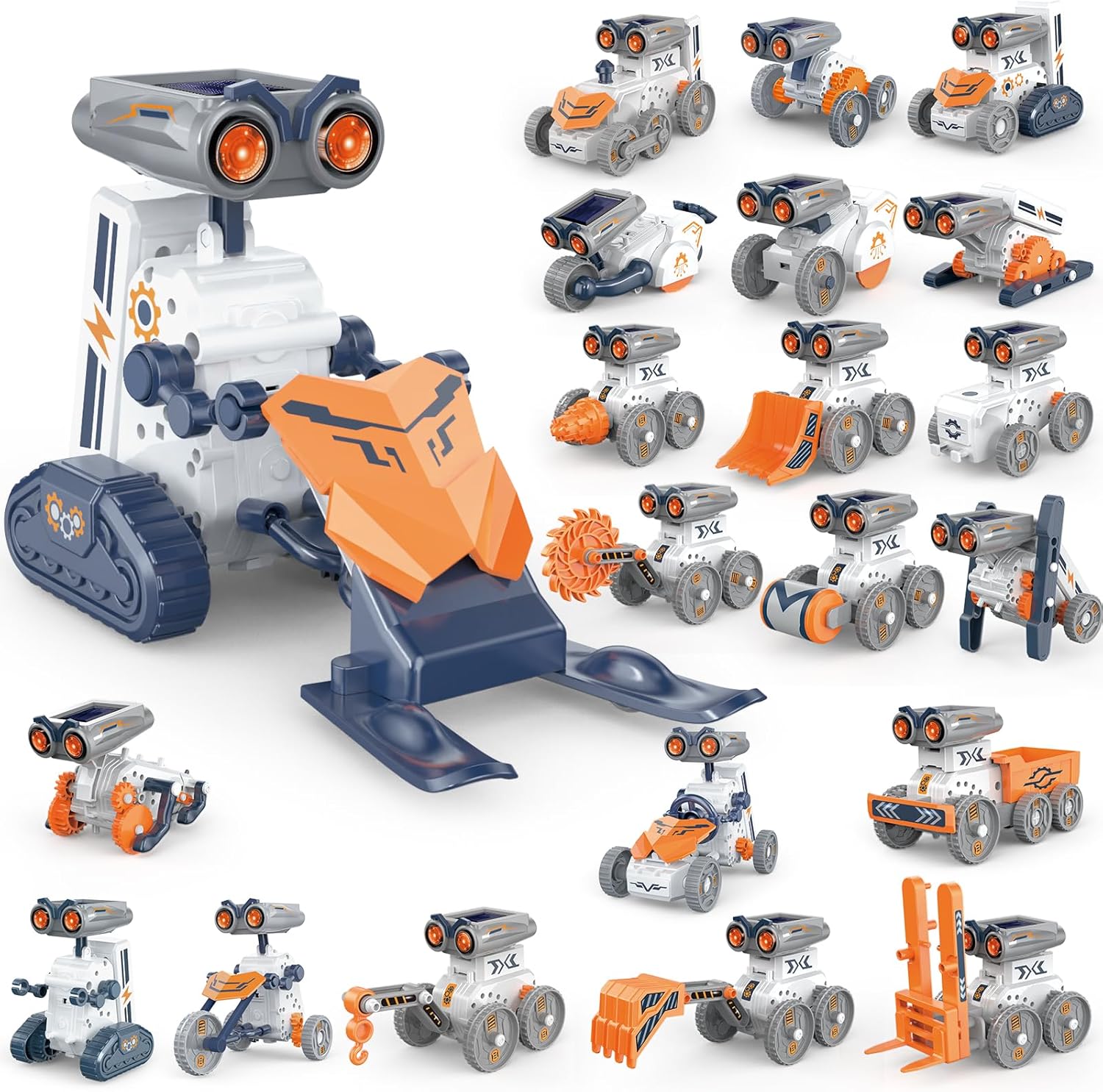 21/14/7 in 1 Science Experimen - Solar Powered Robot Kit 14 In 1 review and price