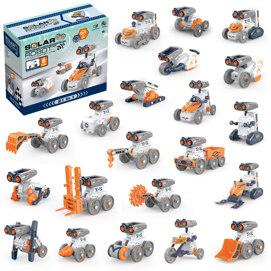 21/14/7 in 1 Science Experimen - Solar Powered Robot Kit 14 In 1 review and price