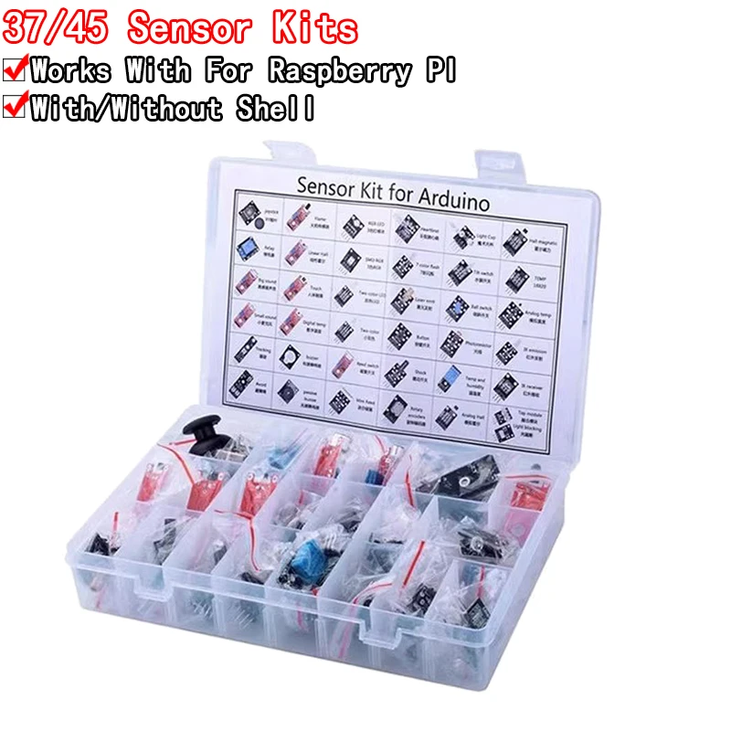 For arduino 45 in 1 Sensors Mo - Arduino Sensor Kit 37 Modules Starter review and price
