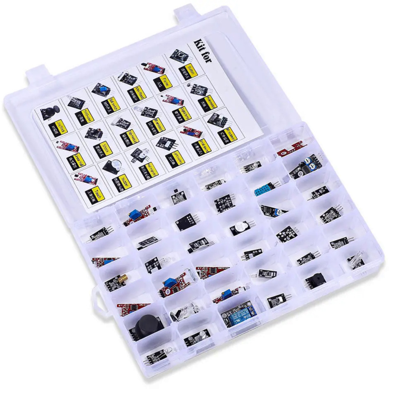 For arduino 45 in 1 Sensors Mo - Arduino Sensor Kit 37 Modules Starter review and price
