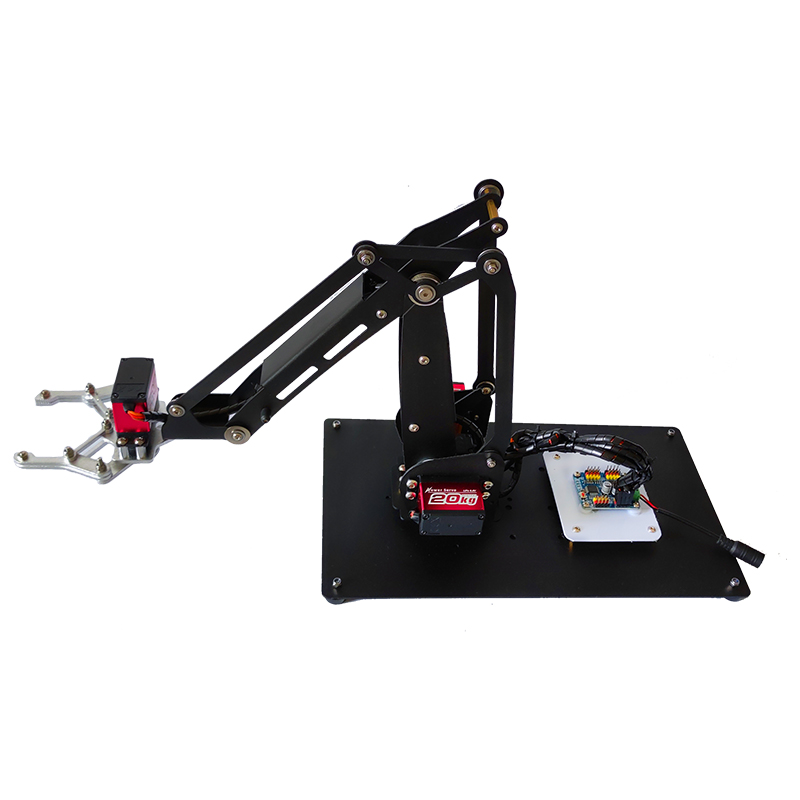 4 DOF Robot Arm with Metal Rot - Programmable Robotic Arm Kit Arduino review and price