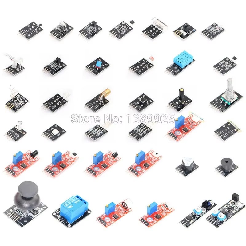 New Item New R3 Board + 37 mod - Arduino Sensor Kit 37 Modules Starter review and price