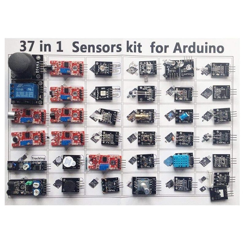Starter Set Of 37-In-1 Sensor  - Arduino Sensor Kit 37 Modules Starter review and price