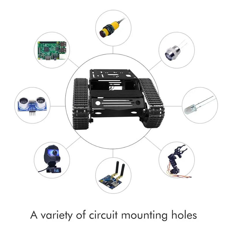 Smart Robot Car Tank Chassis A - Raspberry Pi Robot Platform Tank Chassis review and price