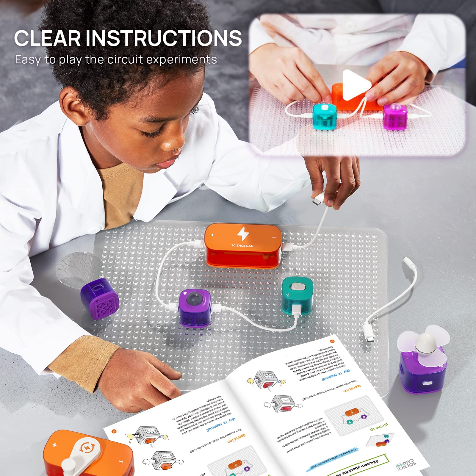 STEM Science Experiment Kit fo - Electronic Building Blocks Stem Kit review and price
