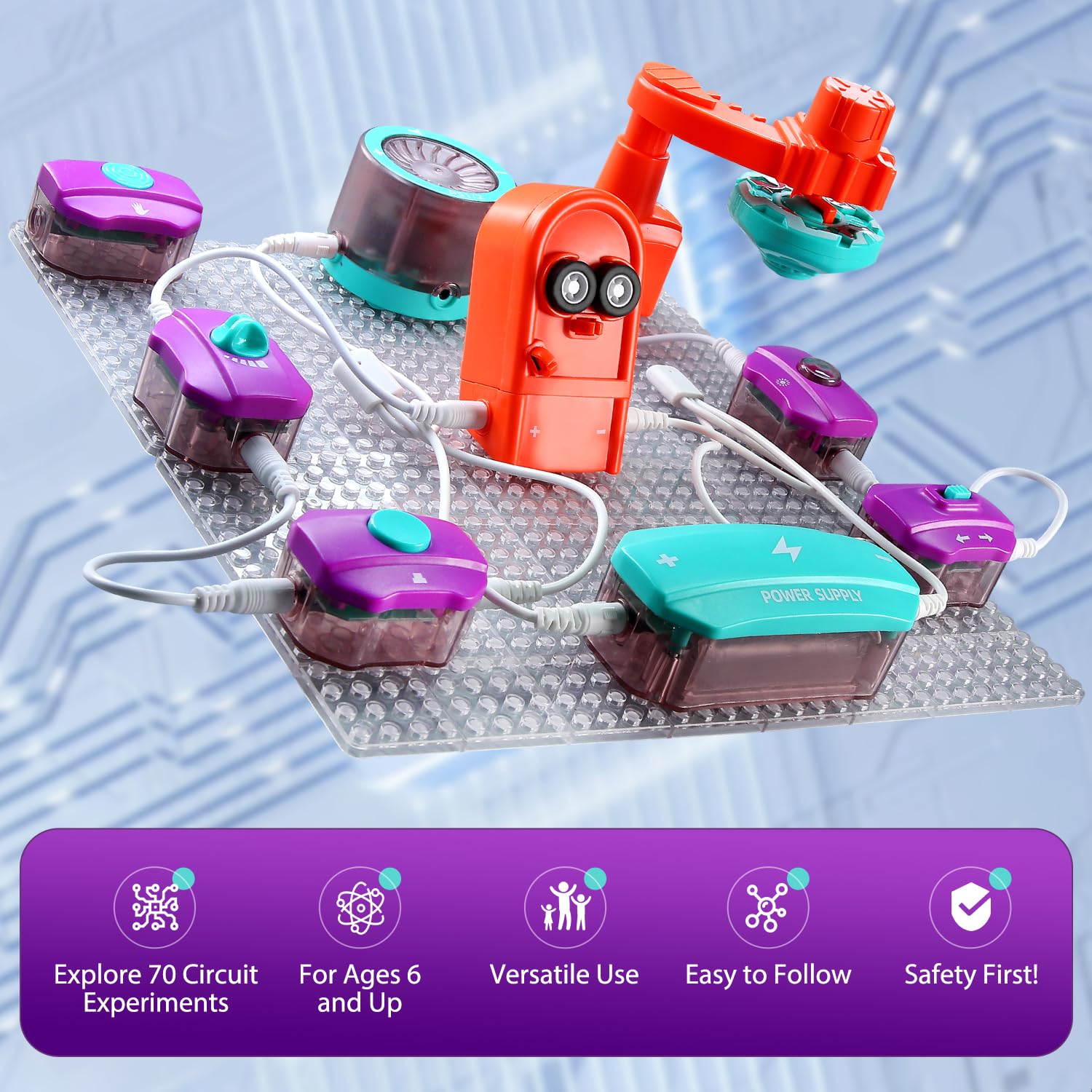 STEM Science Experiment Kit fo - Electronic Building Blocks Stem Kit review and price