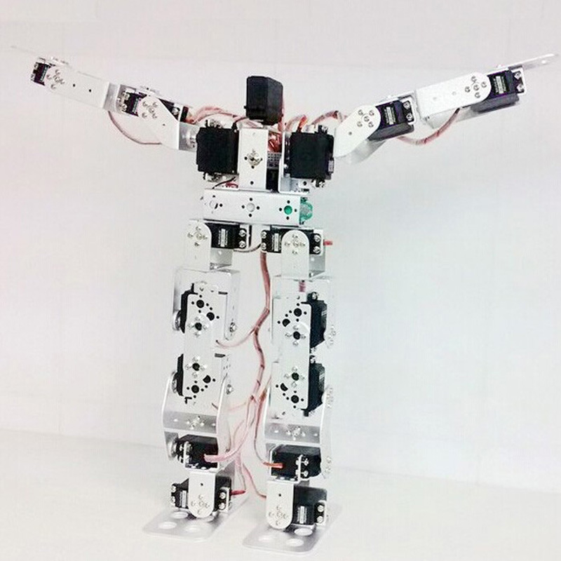 17 DOF Humanoid Robot/ Walking - Humanoid Robot Kit Bipedal Walking review and price