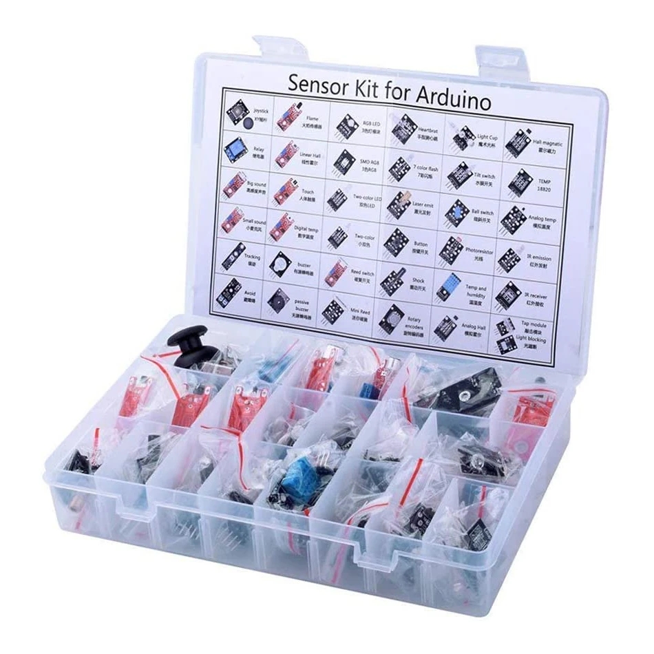 45 in 1 Sensors Modules Starte - Arduino Sensor Kit 37 Modules Starter review and price