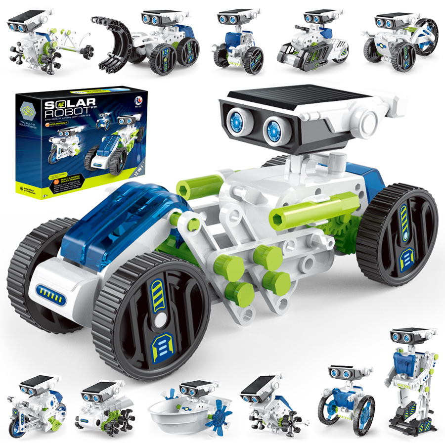 21/14/7 in 1 Science Experimen - Solar Powered Robot Kit 14 In 1 review and price