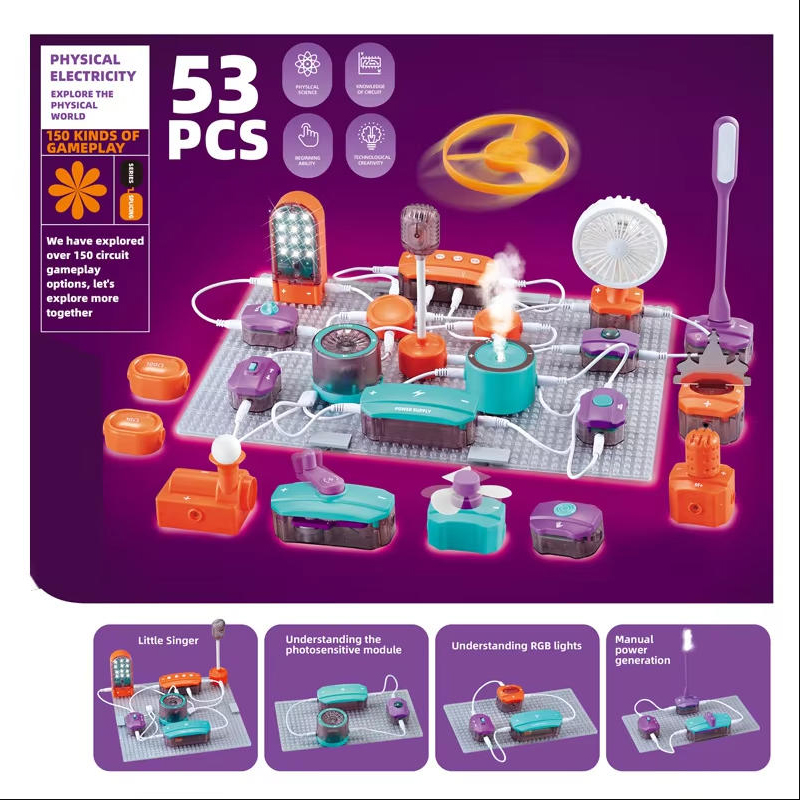 STEM Science Education Electro - Electronic Building Blocks Stem Kit review and price