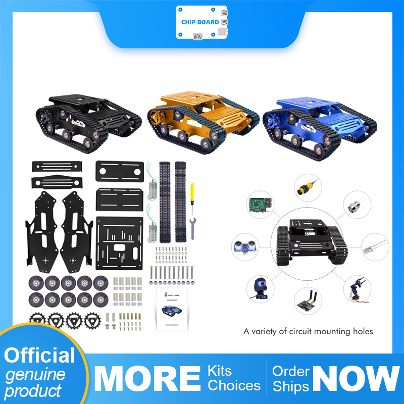 Smart robot car tank chassis k - Raspberry Pi Robot Platform Tank Chassis review and price