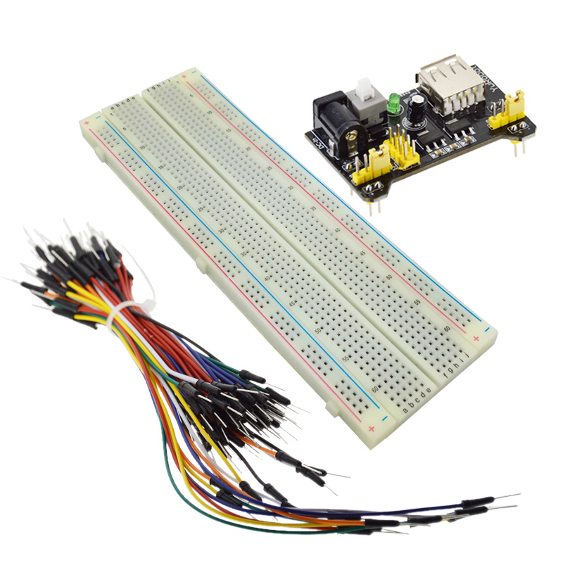LIZAO MB-102 830 Points Breadb - Breadboard Jumper Wires Power Supply Kit review and price
