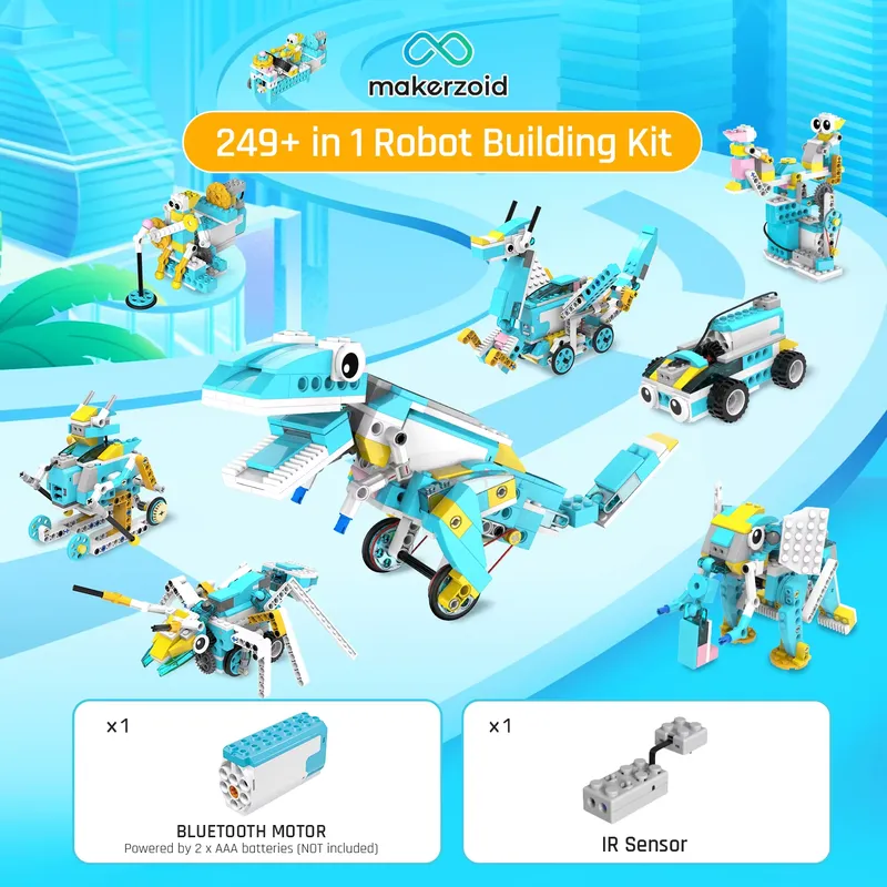 EE1 for 200 in 1 STEM Building - Stem Robot Building Kit Coding review and price