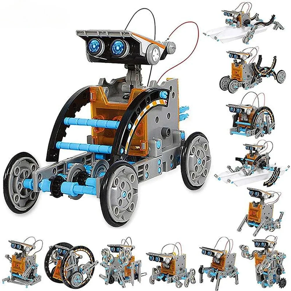 13 in 1 Solar Powered Robot Sc - Solar Powered Robot Kit 14 In 1 review and price