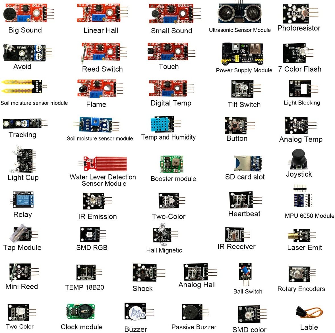 45 in 1 Sensors Modules 16 Kin - Arduino Sensor Kit 37 Modules Starter review and price