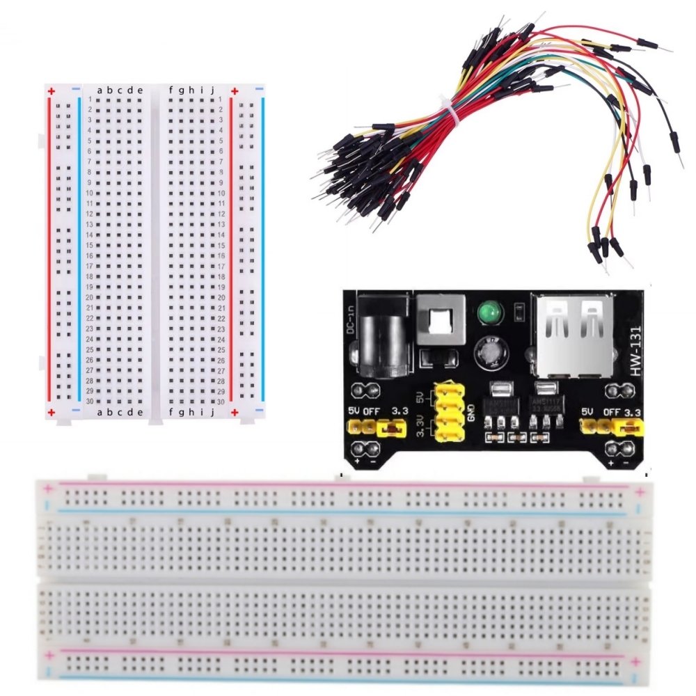 MB-102 Breadboard Power Module - Breadboard Jumper Wires Power Supply Kit review and price