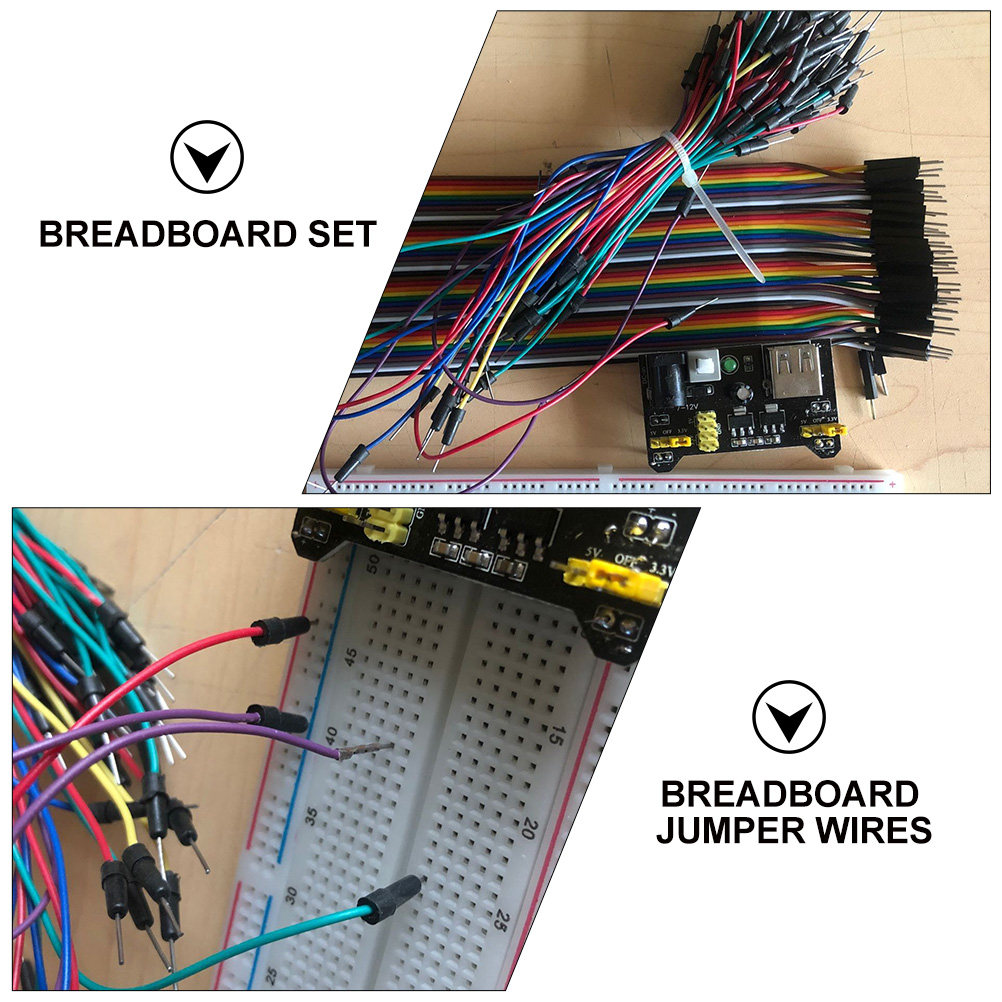 830-Point Breadboard Jumper Wi - Breadboard Jumper Wires Power Supply Kit review and price